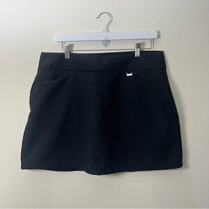 Greg Norman Black Athletic Golf Skirt